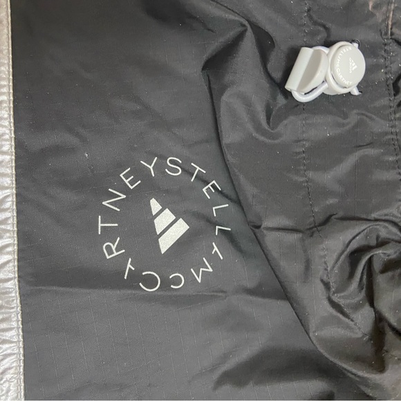 adidas by Stella McCartney Silver and Black Collection Pull-On Jacket - Picture 6 of 12